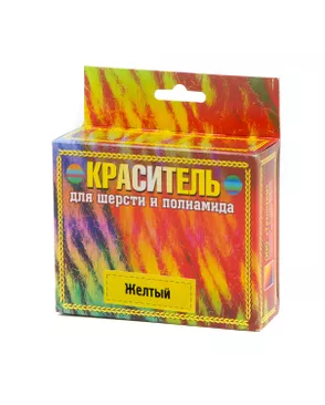 Краситель для шерсти и полиамида (желтый) арт. ТКШ-40-1-15442 Краситель для шерсти и полиамида (желтый) арт. ТКШ-40-1-15442