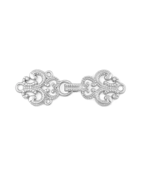 Застежка р.1,5х4,5см (20шт) арт. ДВО-120-2-32743.002