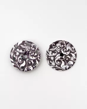 Кнопки Decor Leafs №8 (д.20,9мм) арт. КНД-39-1-48166