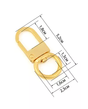 Карабин ш.1,6см (10шт) арт. КА-21-3-30309.003 Карабин ш.1,6см (10шт) арт. КА-21-3-30309.003