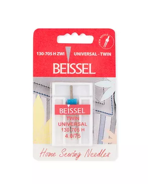 Иглы двойные Beissel №4.0/75 (универсальные) арт. ИБ-40-1-39231 Иглы двойные Beissel №4.0/75 (универсальные) арт. ИБ-40-1-39231