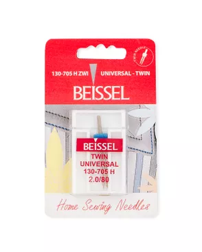 Иглы Beissel №2.0/80 (универсальные двойные) арт. ИБ-37-1-39200 Иглы Beissel №2.0/80 (универсальные двойные) арт. ИБ-37-1-39200