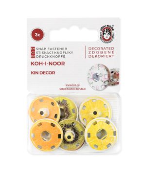 Кнопки KOH-I-NOOR №8 (д.21мм) арт. КНП-57-1-31601