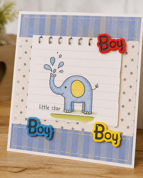 I1580-DW2 Декоративный элемент 'Boy', упак./6 шт., Magic Buttons арт. АРС-45038-1-АРС0001054403