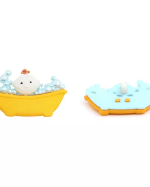 Пуговицы-фигурки 'Игры в ванной' Dress It Up арт. АРС-57089-1-АРС0001283795 Пуговицы-фигурки 'Игры в ванной' Dress It Up арт. АРС-57089-1-АРС0001283795