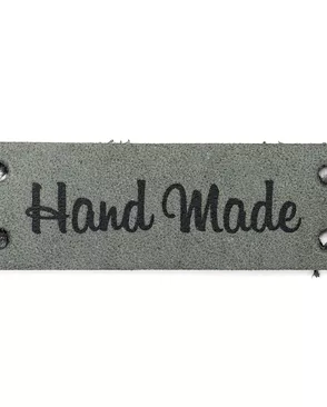 Кожаная бирка пришивная 'Hand Made' арт. АРС-15594-1-АРС0001229988 Кожаная бирка пришивная 'Hand Made' арт. АРС-15594-1-АРС0001229988