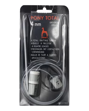 55309 Спицы вязальные круговые со счетчиком 4,00мм*60см, алюм. PONY арт. АРС-17283-1-АРС0000813814 55309 Спицы вязальные круговые со счетчиком 4,00мм*60см, алюм. PONY арт. АРС-17283-1-АРС0000813814
