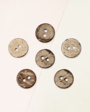 Пуговицы кокос 20L д.1,2 см (1000шт) арт. ПК-1734-1-45653