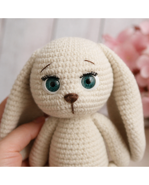 Глаза с ресницами цв.зеленый арт. МГ-635-1-МГ0165567