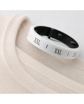 Лента размерники полиэстер, 10х25мм ТВ, р.XXL (300 шт.) арт. МГ-7971-1-МГ0602077