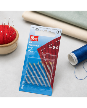 Иглы для шитья ручные "PRYM" 121295 для шитья №5-9 20 шт. в блистере арт. ГММ-99613-1-ГММ002901901872