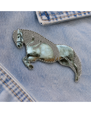 Термоаппликация HKM "Pony steigend weia" арт. ГЕЛ-3516-1-ГЕЛ0085788