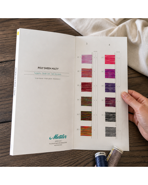 Цветовая карта, AMANN GROUP METTLER, Poly Sheen Multi арт. ГЕЛ-6369-1-ГЕЛ0023576