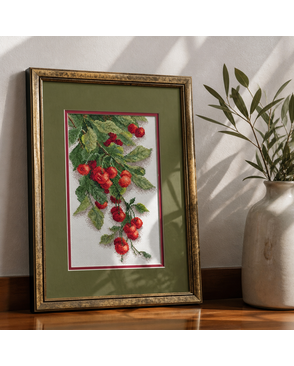 Вышитая картина "Вишня" арт. ГЕЛ-8595-1-ГЕЛ0069654