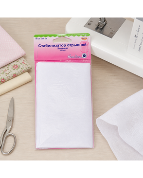 Стабилизатор отрывной клеевой, лоскут 50х90см арт. ГЕЛ-10285-1-ГЕЛ0015748