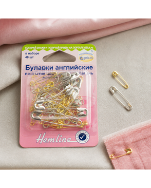 Булавки английские арт. ГЕЛ-12150-1-ГЕЛ0009015