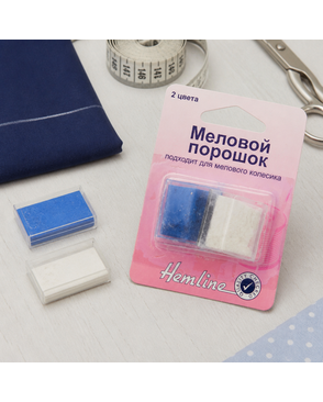 Меловой порошок в пластиковом контейнере, 2 цвета арт. ГЕЛ-15475-1-ГЕЛ0032731
