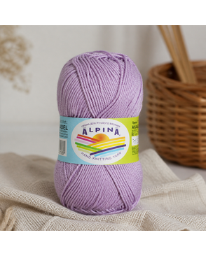 Пряжа ALPINA "ANABEL" 100% мерсеризованный хлопок 10 х 50 г 120 м ± 6 м арт. ГММ-101247-44-ГММ000987992342