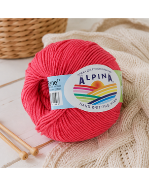 Пряжа ALPINA "RENE" 100% мерсеризованный хлопок 10 х 50 г 105 м ± 5 м арт. ГММ-101249-2-ГММ010229684192