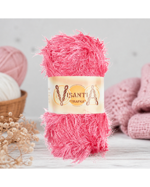 Пряжа VISANTIA "TRAFKA" 100% полиэстер 5 х 100 г 150 м ± 3 м арт. ГММ-101703-28-ГММ023387271982