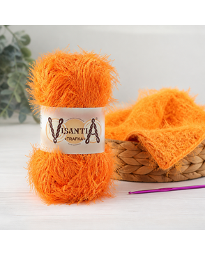 Пряжа VISANTIA "TRAFKA" 100% полиэстер 5 х 100 г 150 м ± 3 м арт. ГММ-101703-49-ГММ000742587412