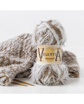 Пряжа VISANTIA "TRAFKA" меланжевая 100% полиэстер 5 х 100 г 150 м ± 3 м арт. ГММ-101782-10-ГММ000742598322