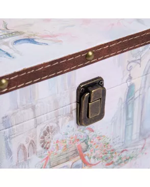 Шкатулка "сундучок" DBK-09 18x18x18 см арт. ГММ-9781-10-ГММ102846867694