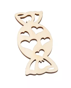 Заготовка для декорирования "Mr. Carving" БАНГ-69 Подвеска фанера 4 x 9 x 0.3 см арт. ГММ-120437-1-ГММ166213620554