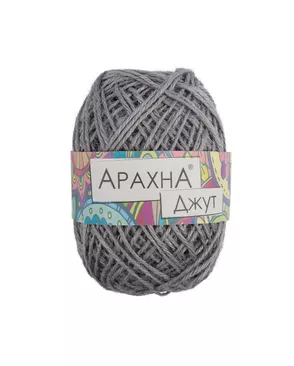 Пряжа "ARACHNA" "Jute" 100% джут 5 х 100 г ± 10 г 90 м ± 5 м арт. ГММ-8885-4-ГММ0071547