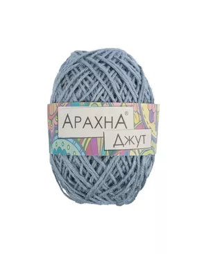 Пряжа "ARACHNA" "Jute" 100% джут 5 х 100 г ± 10 г 90 м ± 5 м арт. ГММ-8885-12-ГММ0062255