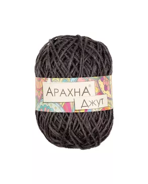 Пряжа "ARACHNA" "Jute" 100% джут 5 х 100 г ± 10 г 90 м ± 5 м арт. ГММ-8885-19-ГММ0053273