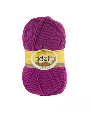 Пряжа ADELIA "OLIVIA" 60% акрил, 40% шерсть 5 х 100 г 250 м ± 10 м арт. ГММ-101667-2-ГММ014998900632