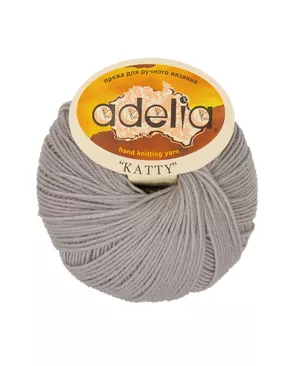 Пряжа ADELIA "KATTY" 100% шерсть 10 х 50 г 150 м ± 10 м арт. ГММ-103197-10-ГММ004559577702