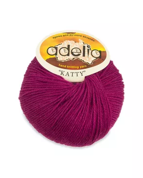 Пряжа ADELIA "KATTY" 100% шерсть 10 х 50 г 150 м ± 10 м арт. ГММ-103197-21-ГММ057680194262
