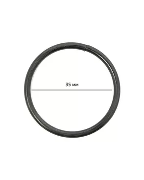 Кольцо металл TSW ш.3,5см арт. МГ-5125-1-МГ0325176