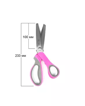 Ножницы ЗИГЗАГ 233мм S331492 Maxwell premium арт. МГ-116890-1-МГ0963283