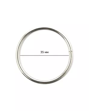 Кольцо металл TSW ш.3,5см арт. МГ-2509-1-МГ0203012