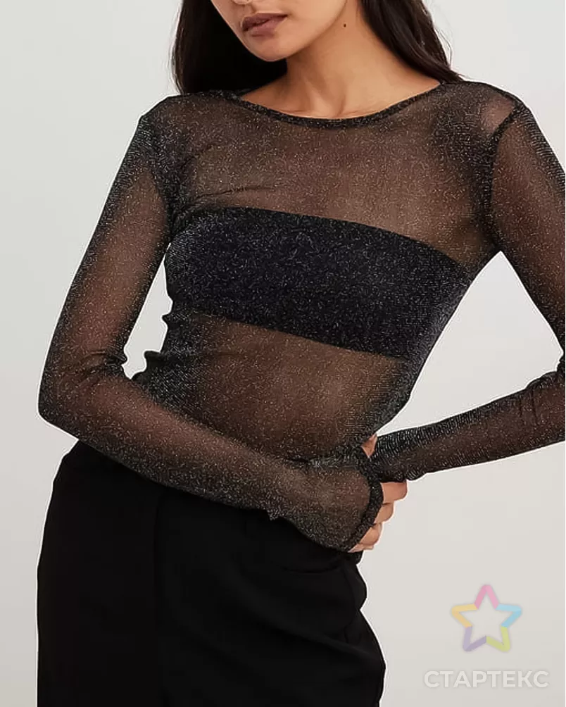 Трикотаж-сетка Ёё с люрексом арт. ТЛ-212-1-24612.001 - рис. 2