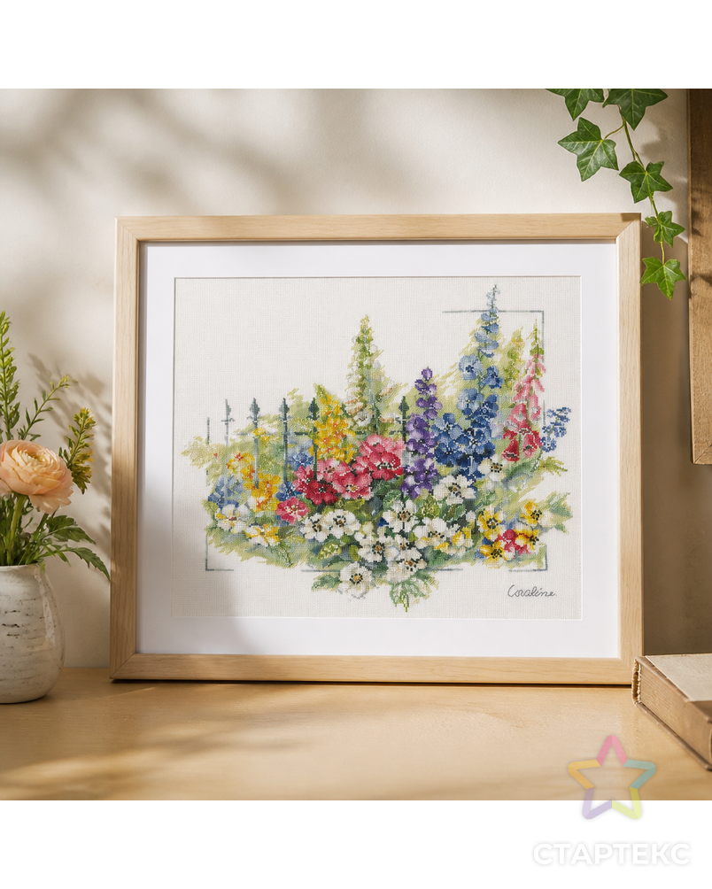 Набор для вышивания "Flower explosion" арт. ГЕЛ-32629-1-ГЕЛ0184577 - рис. 1
