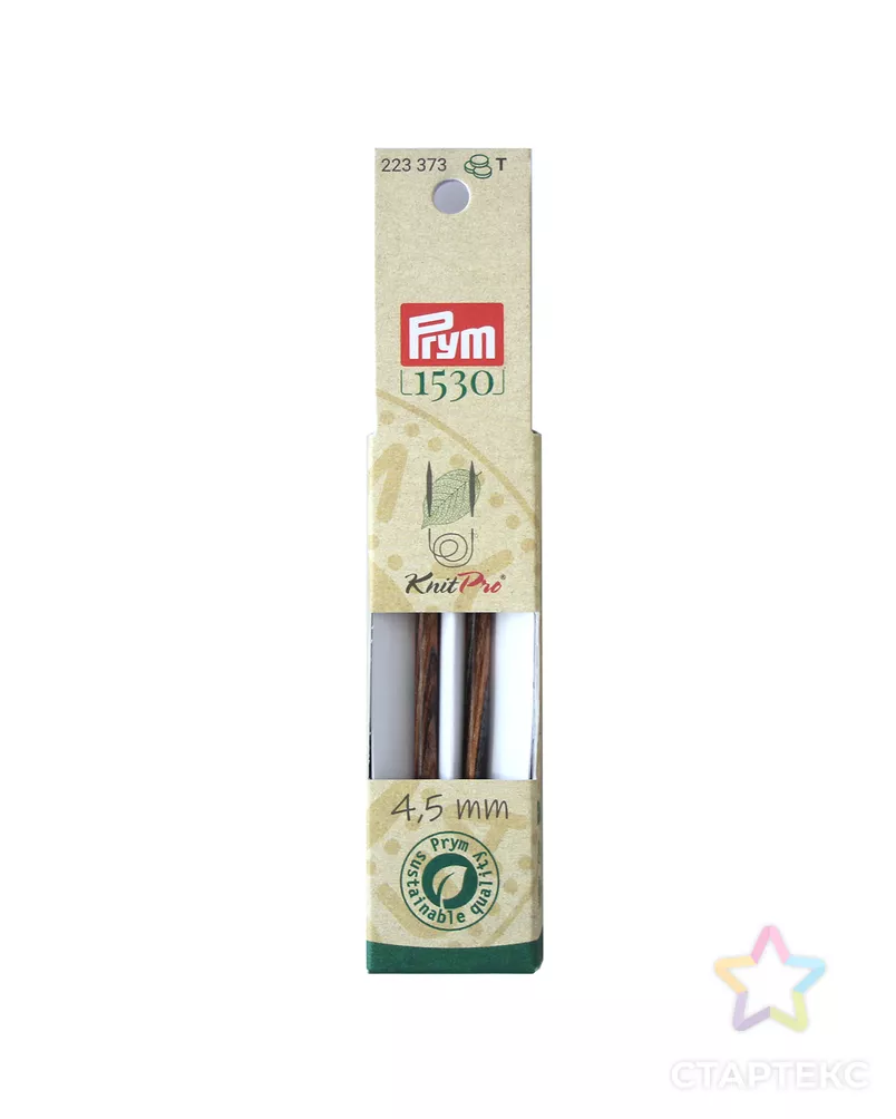 Спицы PRYM 223373 съемные короткие "Natural" береза d 4.5 мм 8.7 см 2 шт арт. ГММ-112287-1-ГММ095473883814 - рис. 4