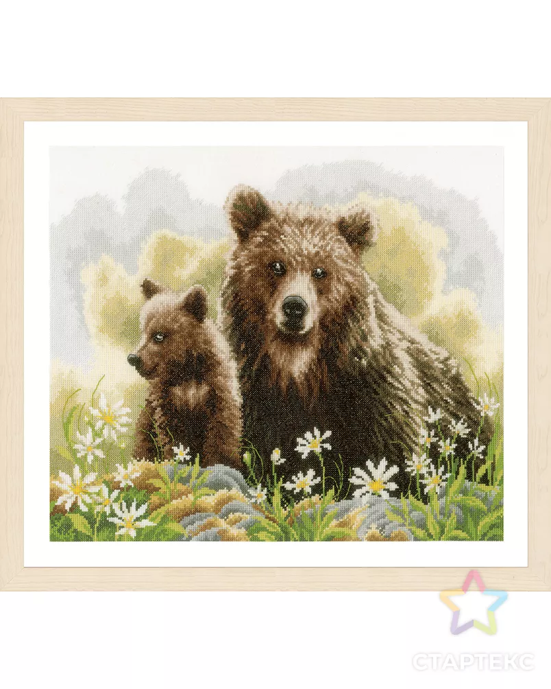 Набор для вышивания "Bears in the woods" арт. ГЕЛ-32627-1-ГЕЛ0184589 - рис. 4
